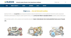 Desktop Screenshot of elegis.cz